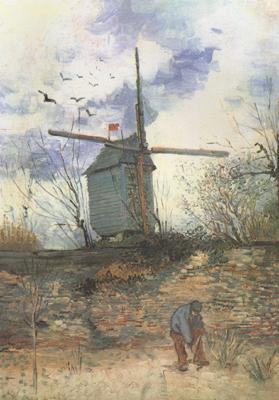 Vincent Van Gogh Le Moulin de la Galette (nn04) France oil painting art